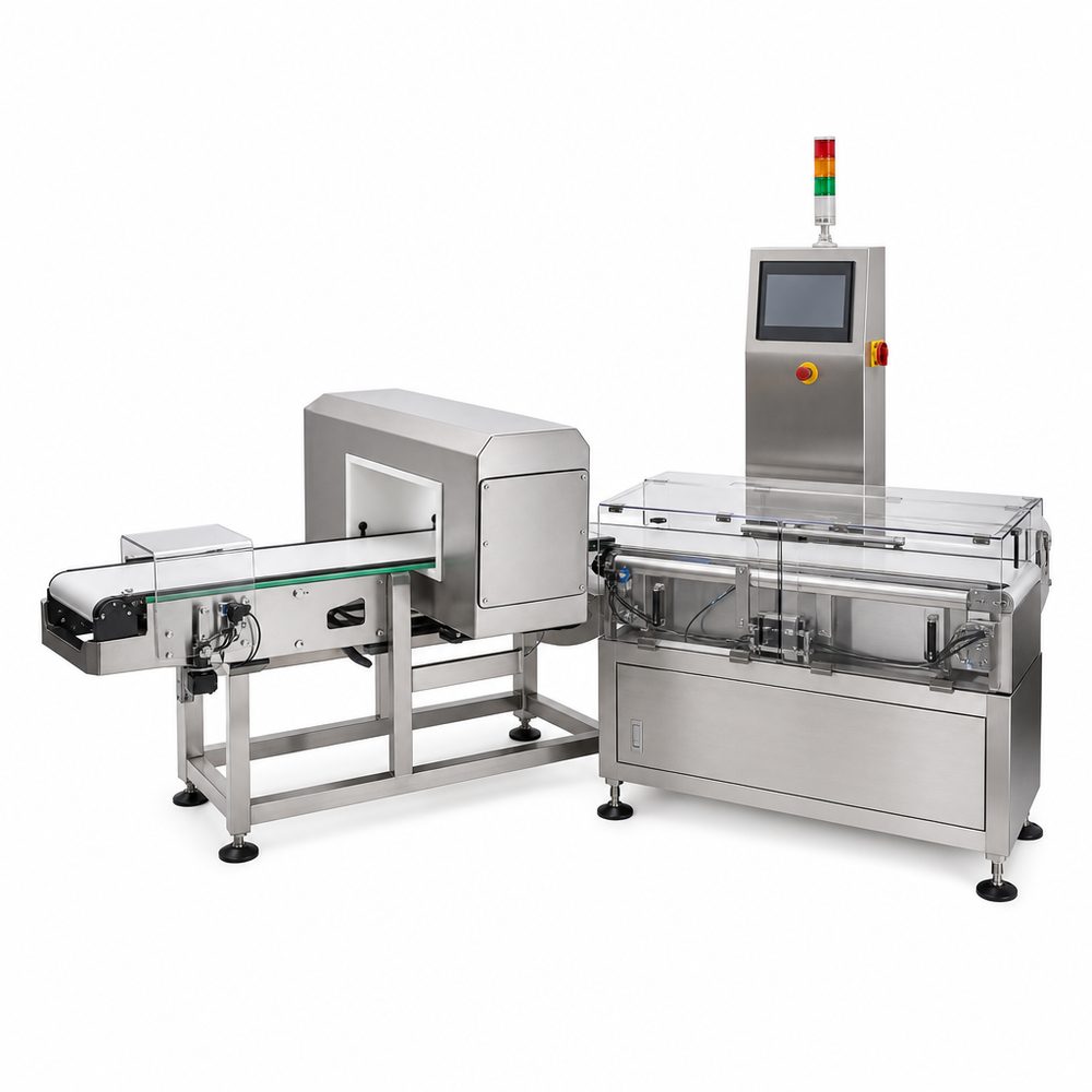 Fertilizer Bag Checkweighing & Metal Detection Line