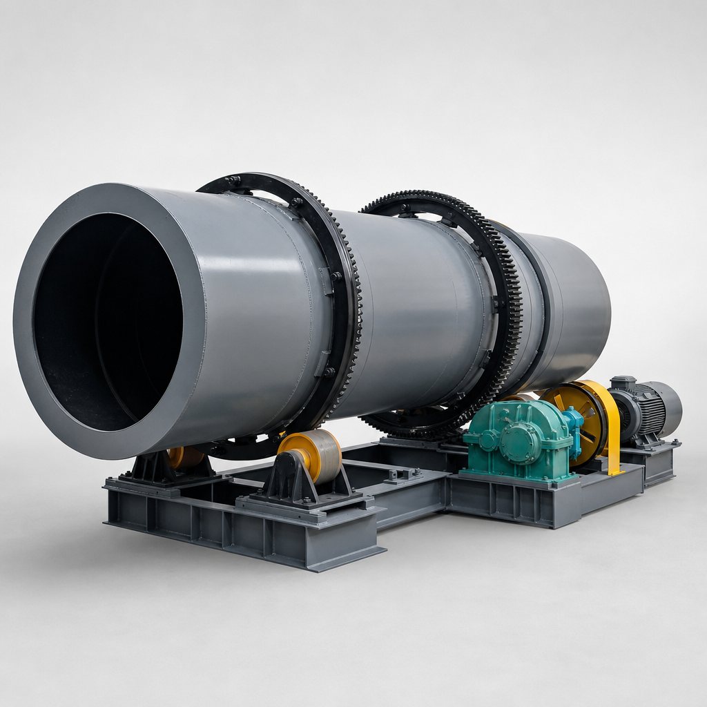 Rotary Gear Drum Granulator - detail 3