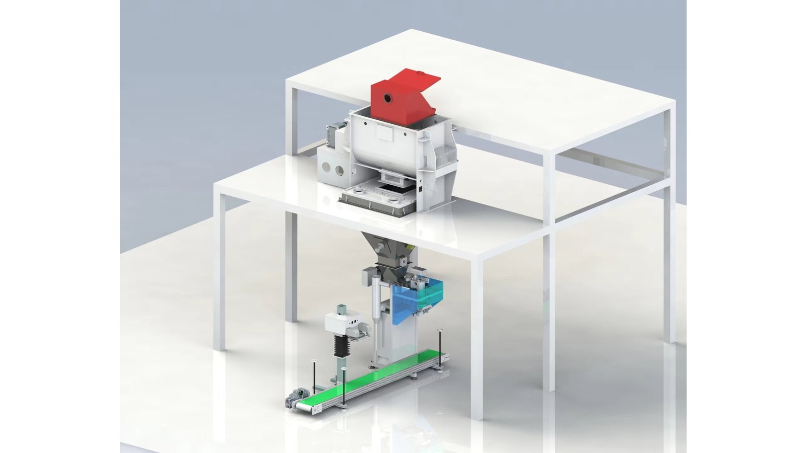 Powder Water-Soluble Fertilizer Production Line - detail 4
