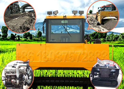 Self Propelled Crawler Type Composter Ine Huru Inoshandura Scale