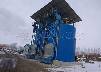 Two Fermentation Tanks from FPC Fertilizer Equipment Production Base